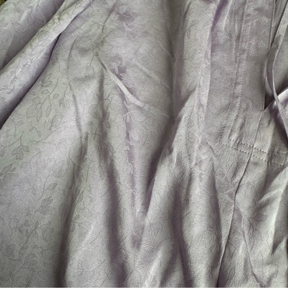 Purple office blouse - Picture 4 of 8